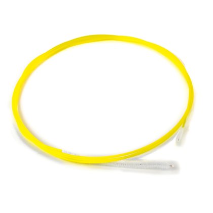 Szczotka z końcówką do czyszczenia kanału i miękkim czyścikiem do rur